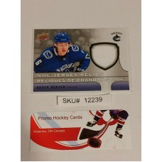 Brock Boeser Relics 2018-19 Tim Hortons Upper Deck NHL J-BB SKU#12239